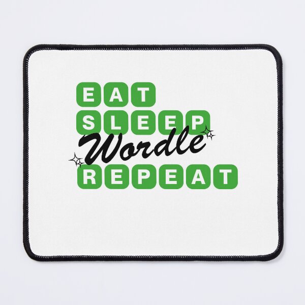 Item preview, eat, sleep, wordle repeat  designed and sold by whatmabeldid.