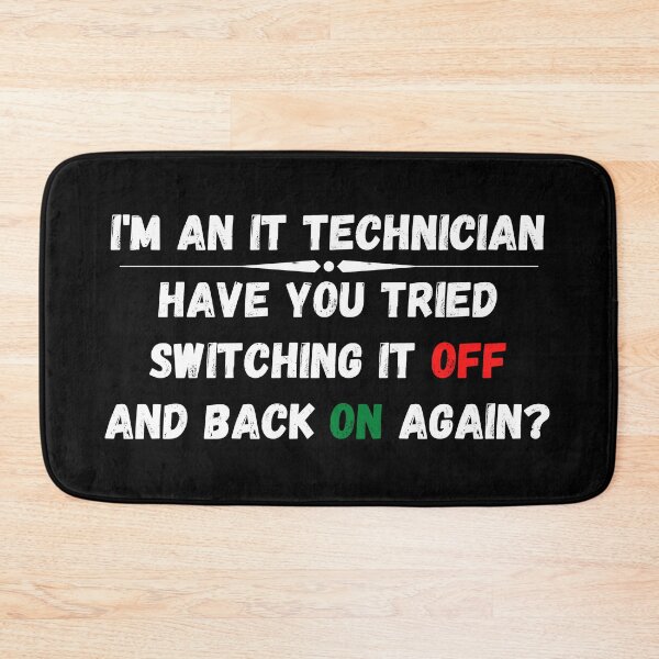 Item preview, Have you tried switching it off and on again? designed and sold by RichTeeDesigns.