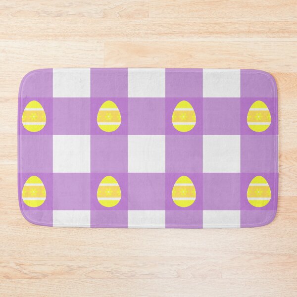 Item preview, Easter purple gingham pattern designed and sold by CameleonDesign.