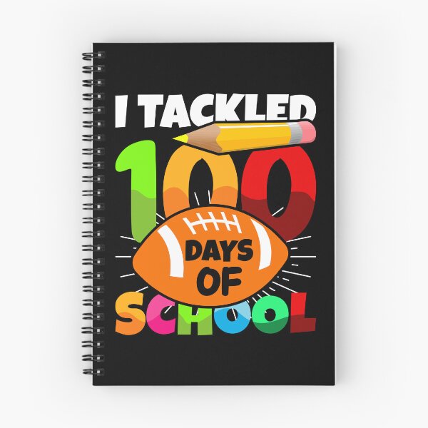 Item preview, I tackled 100 Days of School Funny Football First Grade Essentials designed and sold by tjred01.