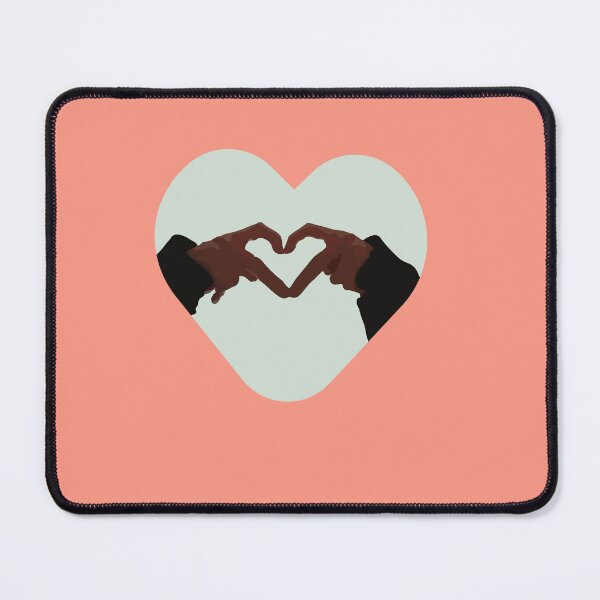 Item preview,  korean finger heart cute and pink aesthtics  designed and sold by Design  Corner.
