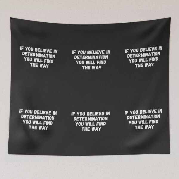 Item preview, If you believe in determination, you will find the way designed and sold by Mr. design.