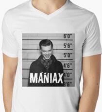 Maniax Men's V-Neck T-Shirt