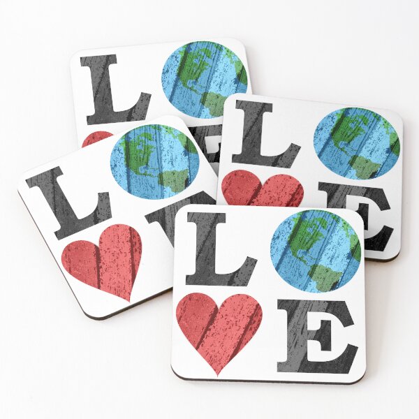 Item preview, Earth LOVE with Heart and Earth designed and sold by HolidayBug.