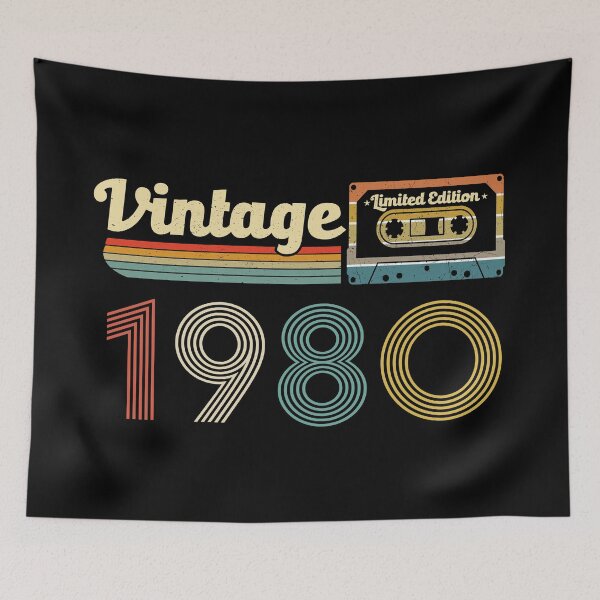 Item preview, 40th Birthday Gift Vintage 1980 limited edition designed and sold by Majesticoo.