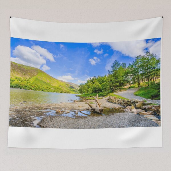 Item preview, Buttermere Panorama With Driftwood designed and sold by Graham Prentice.