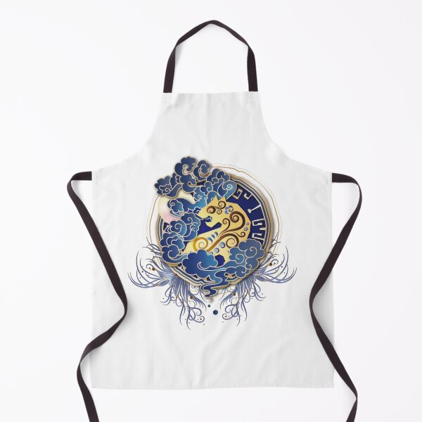 Item preview, Chinese Zodiac Golden Tiger illustrated in Chinese Style designed and sold by xdashu.