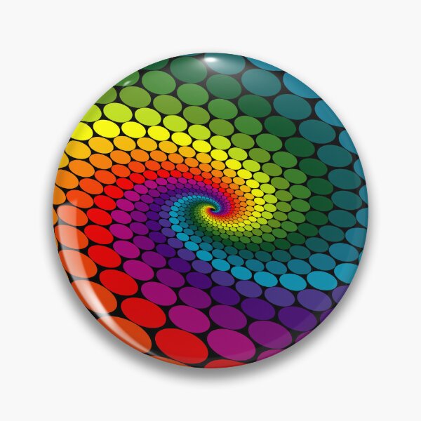 Item preview, Abstract Colorful Rainbow Twist Circles Design designed and sold by Ross-Sergey.