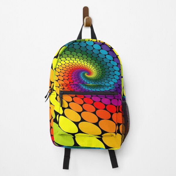 Item preview, Abstract Colorful Rainbow Twist Circles Design designed and sold by Ross-Sergey.