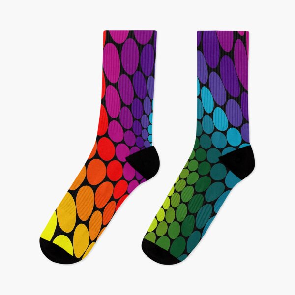 Item preview, Abstract Colorful Rainbow Twist Circles Design designed and sold by Ross-Sergey.
