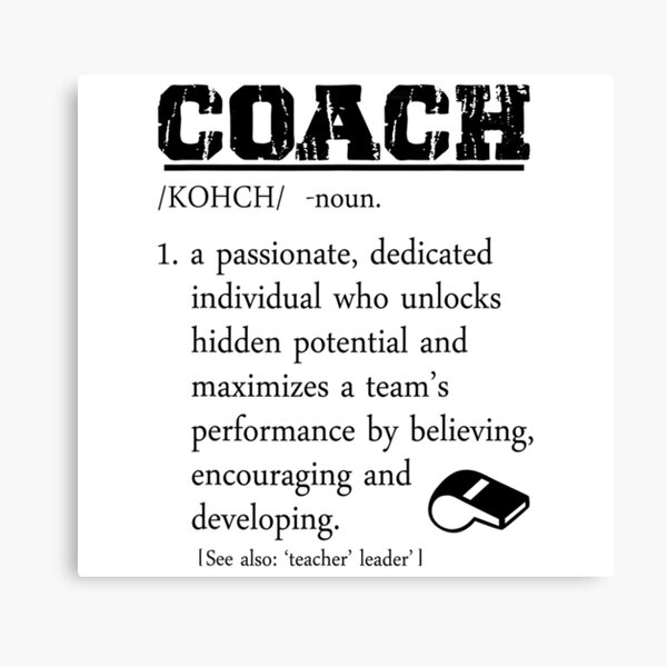 Item preview, Coach Definition  - for coaching lovers designed and sold by TeesLina.