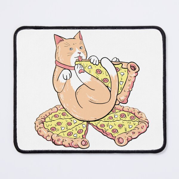 Item preview, cat pizza designed and sold by Scopestor.