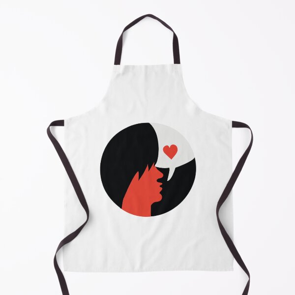 Item preview, Hipster saying 'I Love You' | Illustration designed and sold by Pulpman.