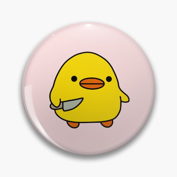 Item preview, duck with knife | kawaii duck | knife duck designed and sold by smileyfriend.
