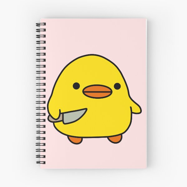 Item preview, duck with knife | kawaii duck | knife duck designed and sold by smileyfriend.