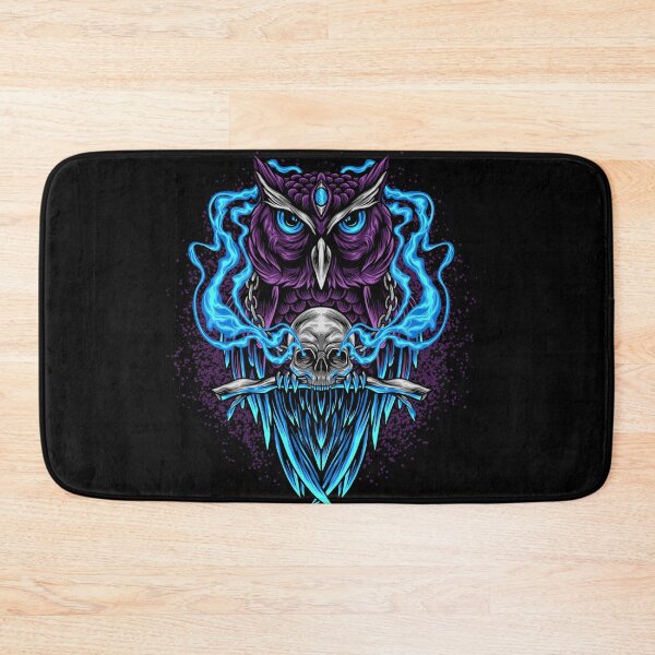 Item preview, Owl With Skull designed and sold by TheWitchesBroom.
