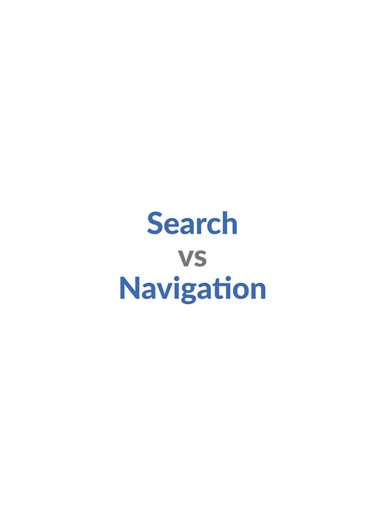 Thumbnail 4 of 4, iPhone Case, Search vs Navigation designed and sold by UXUI-LAB.