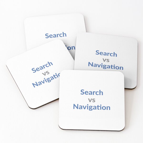 Item preview, Search vs Navigation designed and sold by UXUI-LAB.