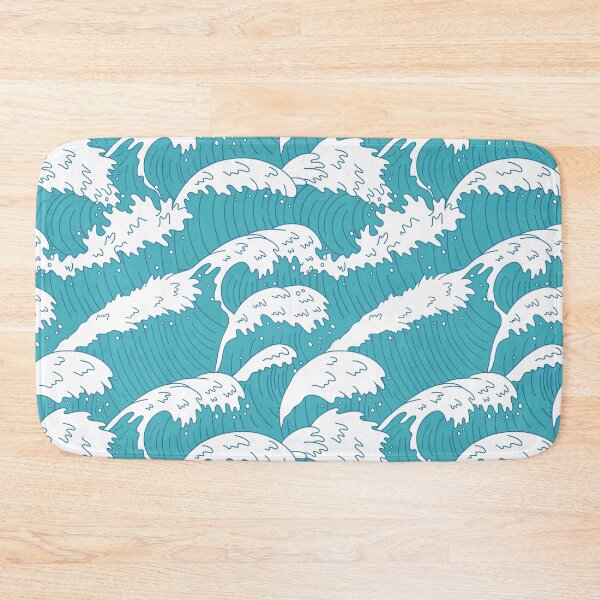 Item preview, blue vintage waves designed and sold by Pacesyte.