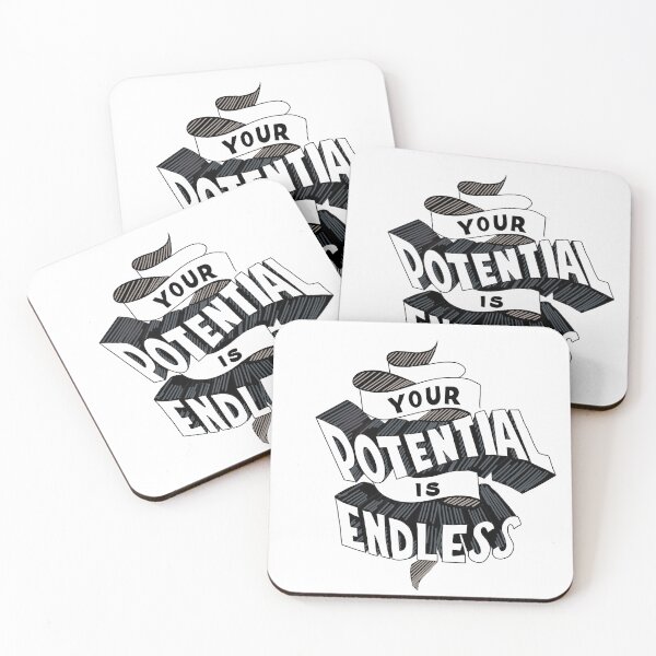 Item preview, YOUR POTENTIAL IS ENDLESS designed and sold by Tinytshirt.