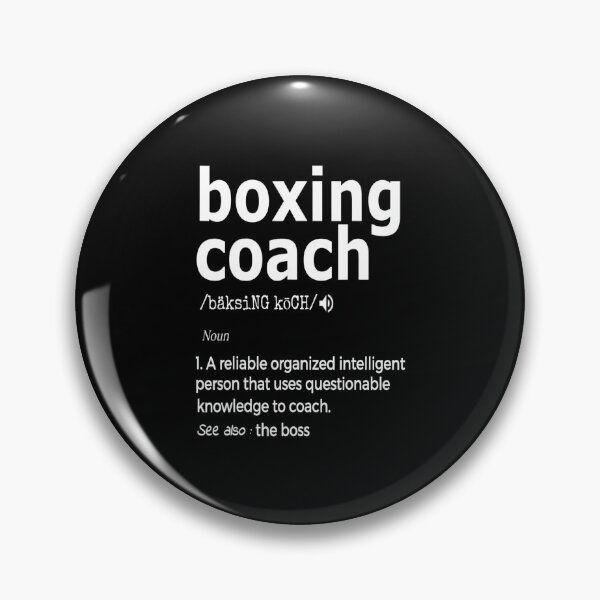 Item preview, Boxing coach  - for coaching lovers designed and sold by TeesLina.