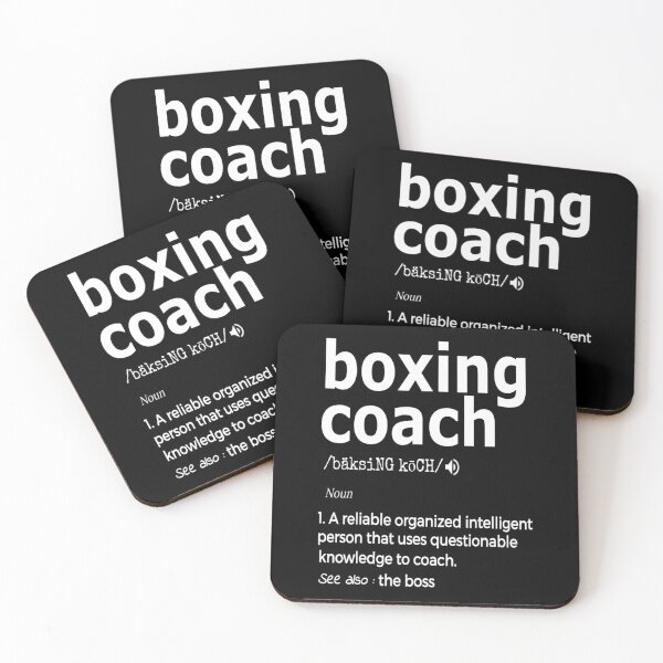 Item preview, Boxing coach  - for coaching lovers designed and sold by TeesLina.