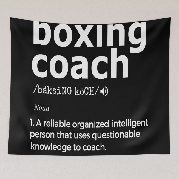 Item preview, Boxing coach  - for coaching lovers designed and sold by TeesLina.