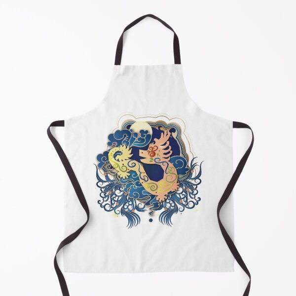 Item preview, Chinese Zodiac Golden Dragon illustrated in Chinese Style designed and sold by xdashu.