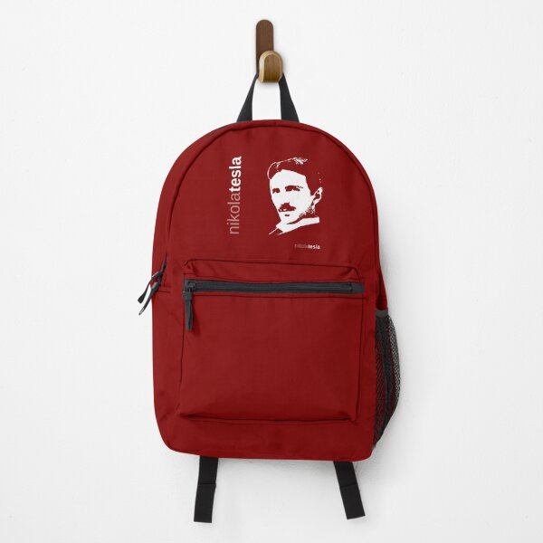 Item preview, Classic Nikola Tesla poster(red) designed and sold by CMYKStudio.