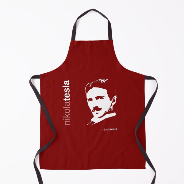 Item preview, Classic Nikola Tesla poster(red) designed and sold by CMYKStudio.