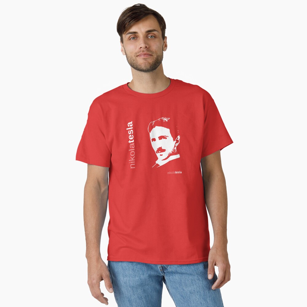 Classic Nikola Tesla poster(red) Backpack