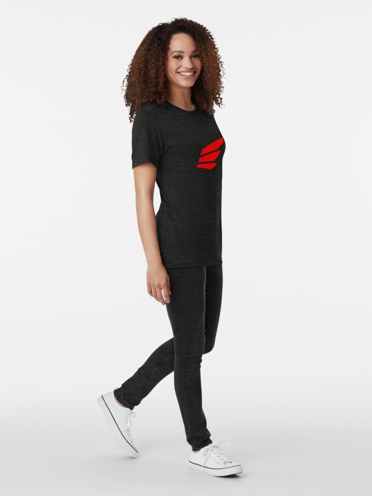 Alternate view of Fast Lean Fit® Logo Tri-blend T-Shirt