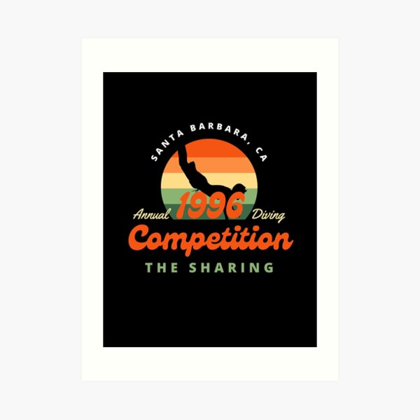 Item preview, Competencia anual de clavados 1996 designed and sold by TheSharing.