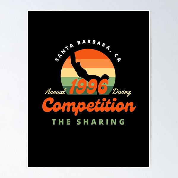 Item preview, Competencia anual de clavados 1996 designed and sold by TheSharing.