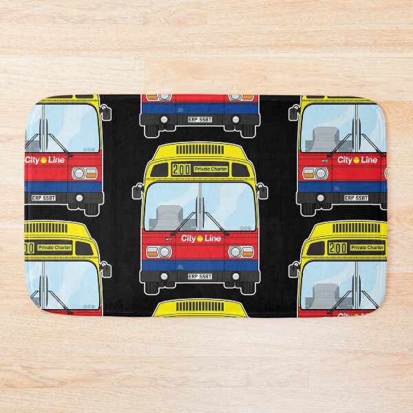 Item preview, City Line Bristol Leyland National mk1 1472 ERP558T Retro Illustration designed and sold by BFXIII.