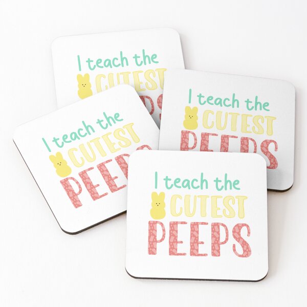 Item preview, Teacher Easter Peeps, I teach the cutest peeps designed and sold by FreckledBliss.