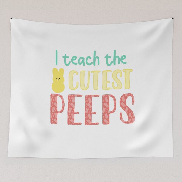 Item preview, Teacher Easter Peeps, I teach the cutest peeps designed and sold by FreckledBliss.