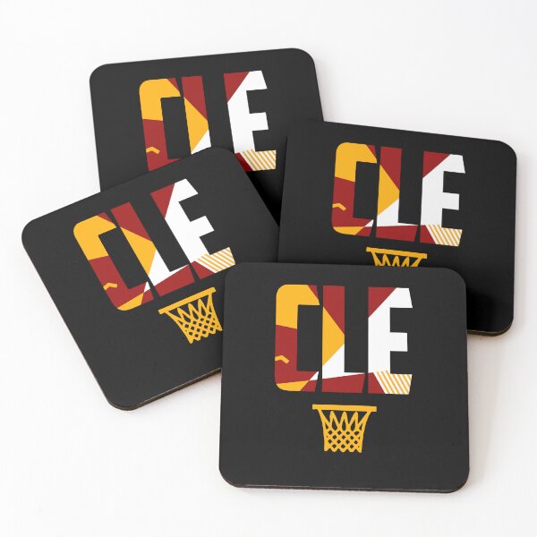 Item preview, CLE Retro Basketball Red designed and sold by concordbred.