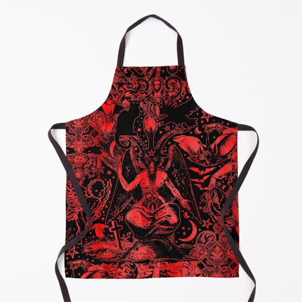 Item preview, Red Baphomet Occult Devil by Moose Disco designed and sold by MooseDisco.
