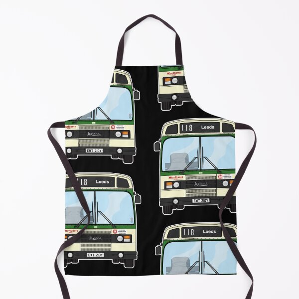 Item preview, West Riding Leyland National mk2 EWT210Y Retro Illustration designed and sold by BFXIII.