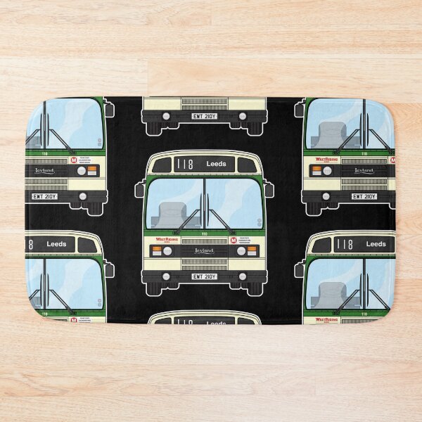Item preview, West Riding Leyland National mk2 EWT210Y Retro Illustration designed and sold by BFXIII.