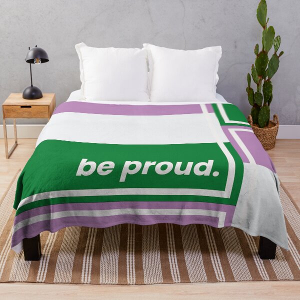 Item preview, Genderqueer Flag LGBT Flag Pride Love designed and sold by StickerbashCo.