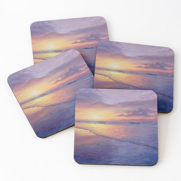 Item preview, Peaceful Beach Sunset  designed and sold by SunscapesArt.
