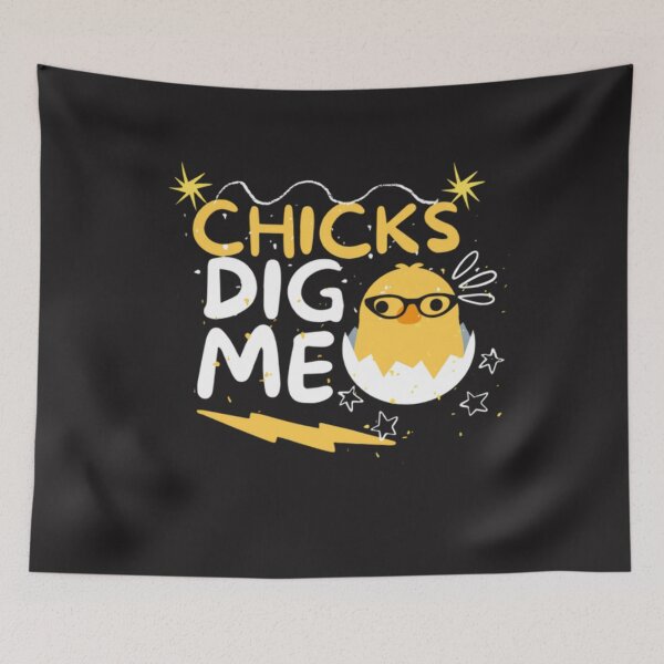 Item preview, CHICKS DIG ME designed and sold by yochatees.