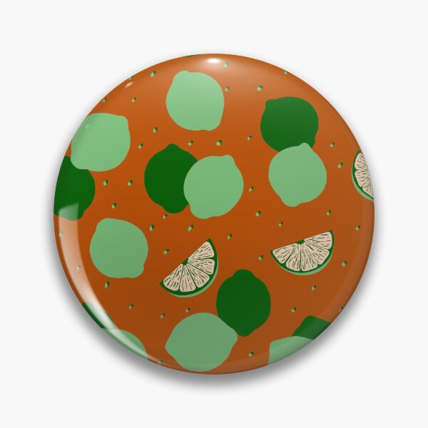 Item preview, Green Lime Fruit Pattern designed and sold by Hic21.