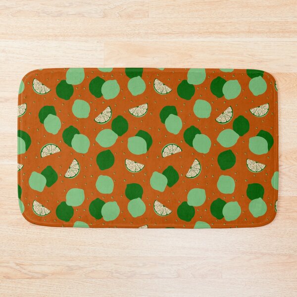 Item preview, Green Lime Fruit Pattern designed and sold by Hic21.