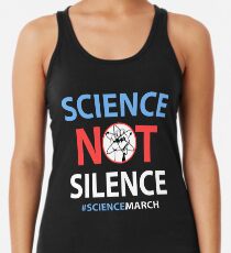 Wissenschaft nicht Schweigen Tanktop für Frauen