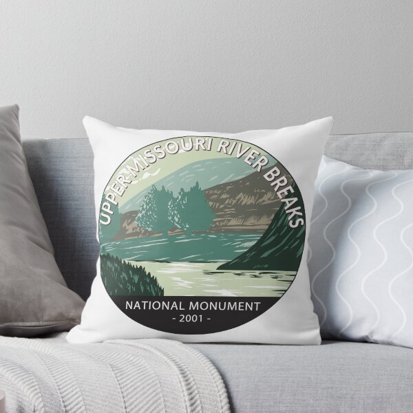 Item preview, Upper Missouri River Breaks National Monument Montana Circle designed and sold by KrisSidDesigns.