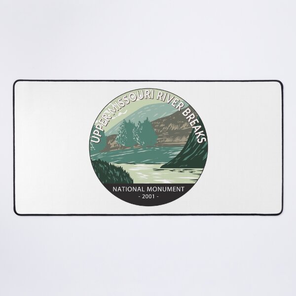 Item preview, Upper Missouri River Breaks National Monument Montana Circle designed and sold by KrisSidDesigns.