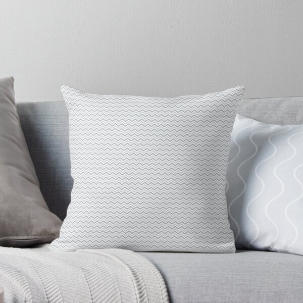 Item preview, Dove grey zigzags designed and sold by Stuff By Jools.